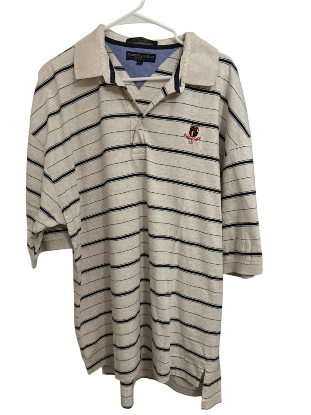 Tommy Hilfiger Vintage Golf Polo Shirt XL Birmingham England Country Club